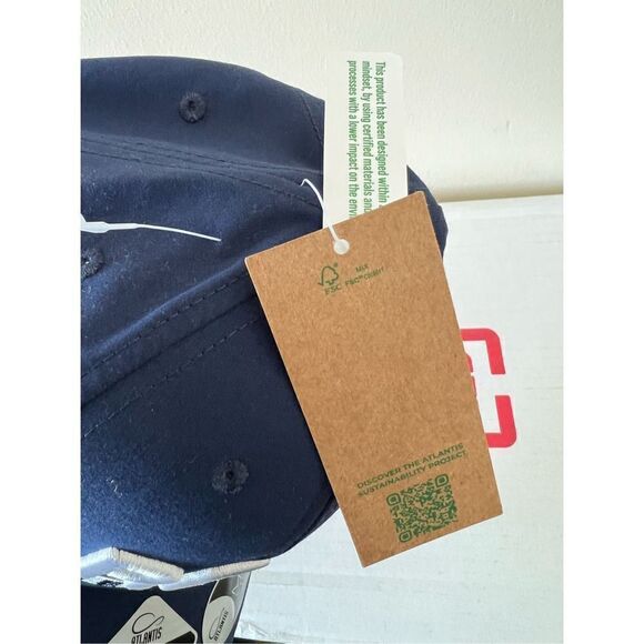 Atlantis Headwear Men Sustainable Recy Hat Trucker Cap RETH six-panel mid - Picture 4 of 5